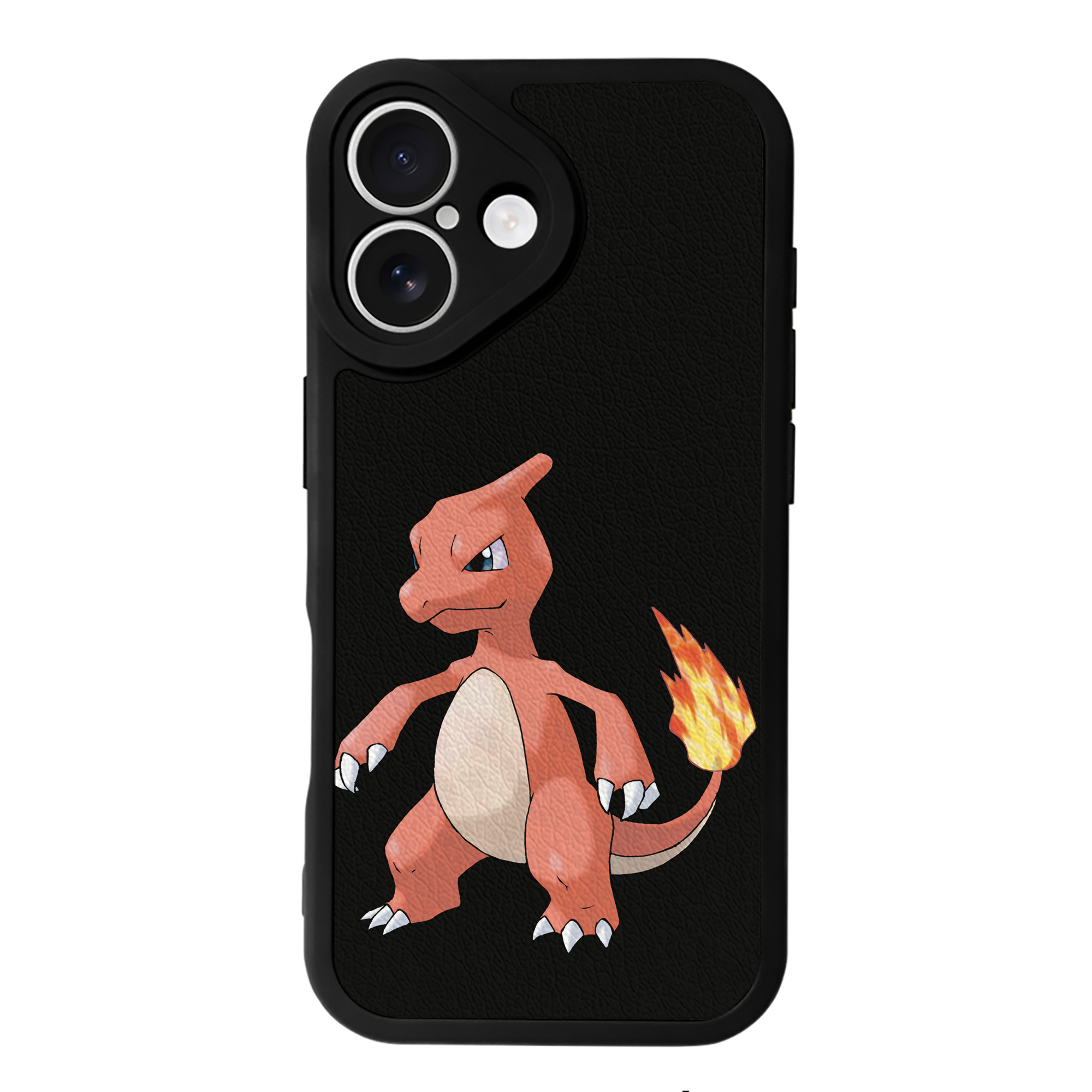 （画像用） ポケットモンスター Pokémon 【iPhone 16シリーズ対応】シリコンスマホケース（レザー調） 材質：シリコン